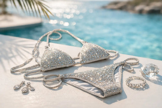 Rhinestone Bikini Set Style That Stands Out