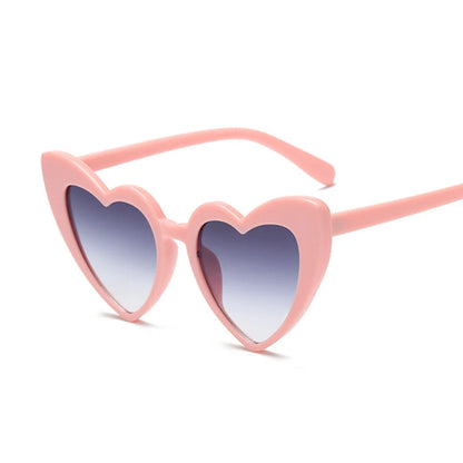 Heart Shape Cat Eye Sunglasses - UV400 Retro Shades