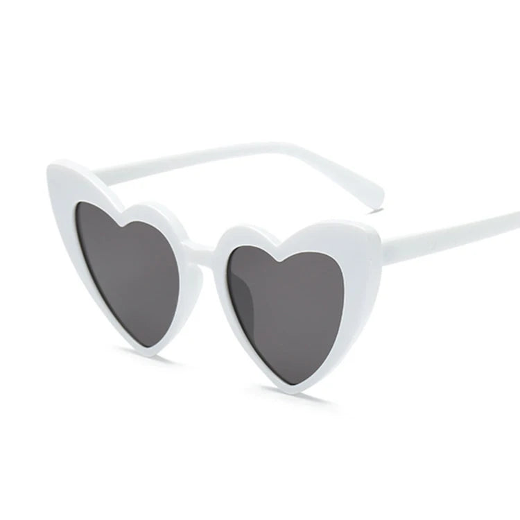 Heart Shape Cat Eye Sunglasses - UV400 Retro Shades