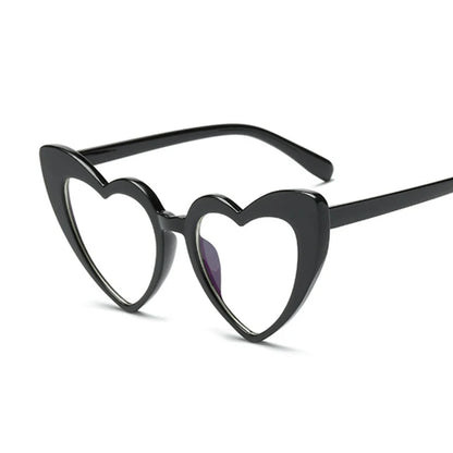 Heart Shape Cat Eye Sunglasses - UV400 Retro Shades
