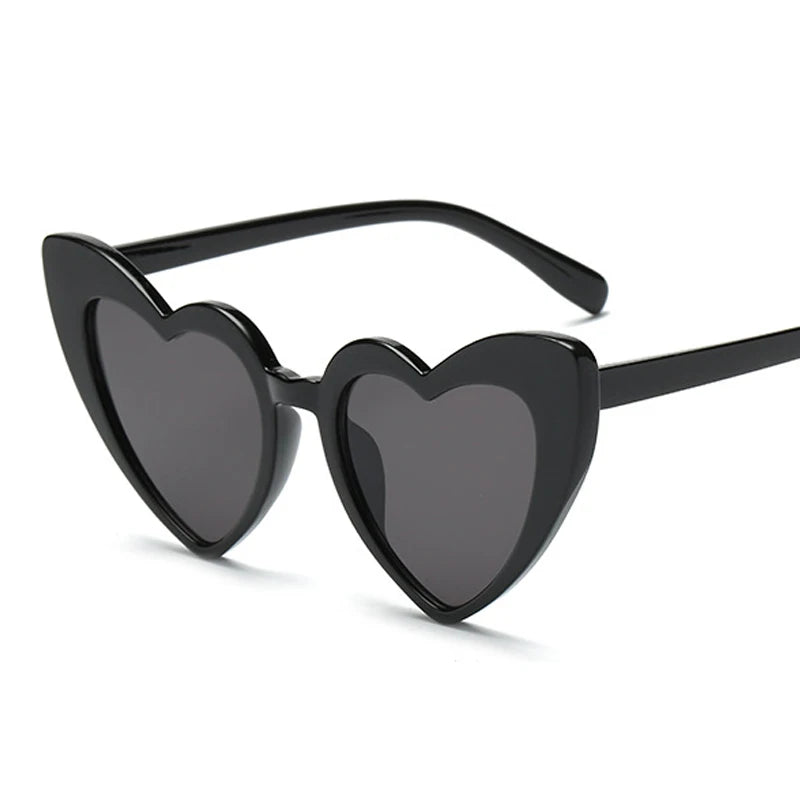Heart Shape Cat Eye Sunglasses - UV400 Retro Shades