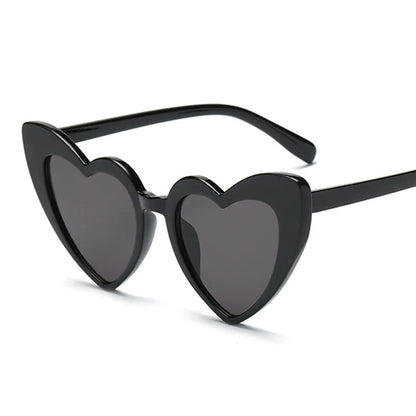 Heart Shape Cat Eye Sunglasses - UV400 Retro Shades