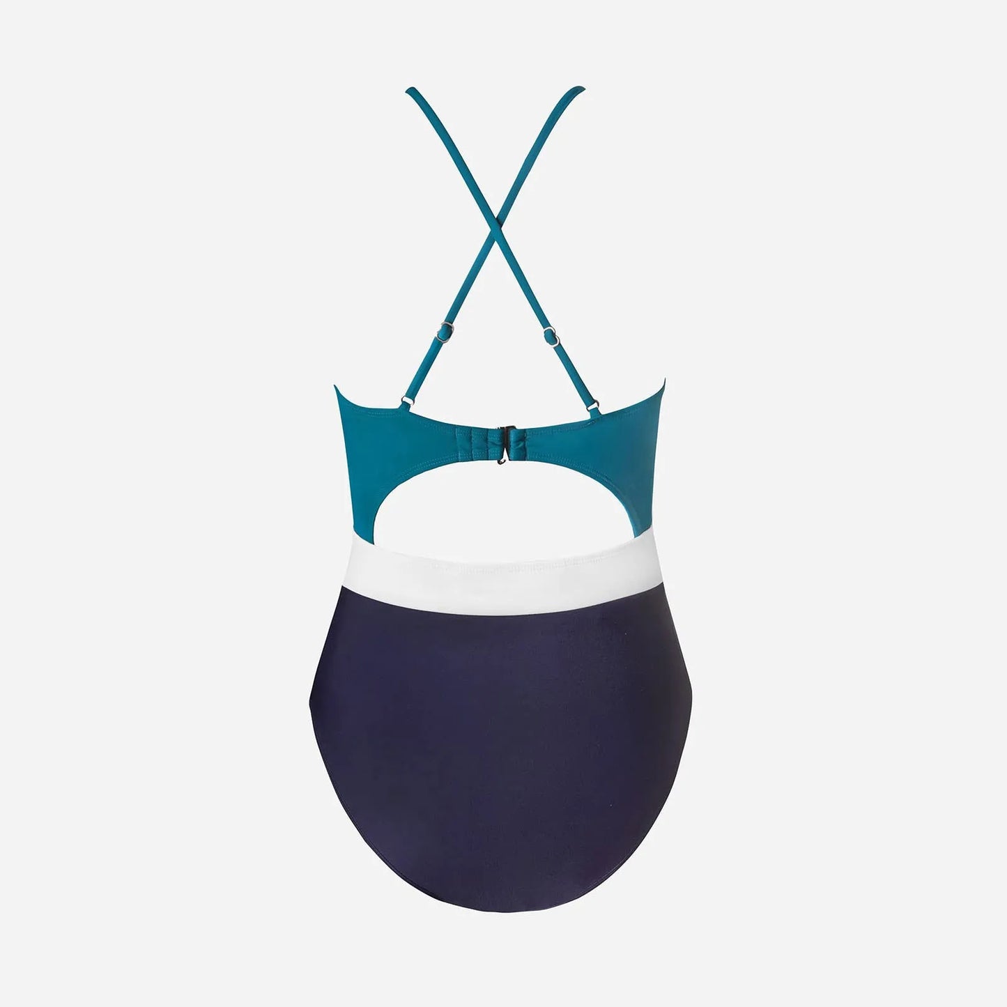 Cut-Out Push-Up Halter Monokini Swimsuit - Drawstring Detail