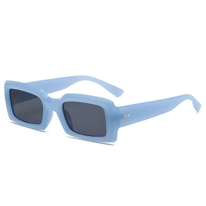 Small Rectangle Jelly Sunglasses - UV400 Trend Shades