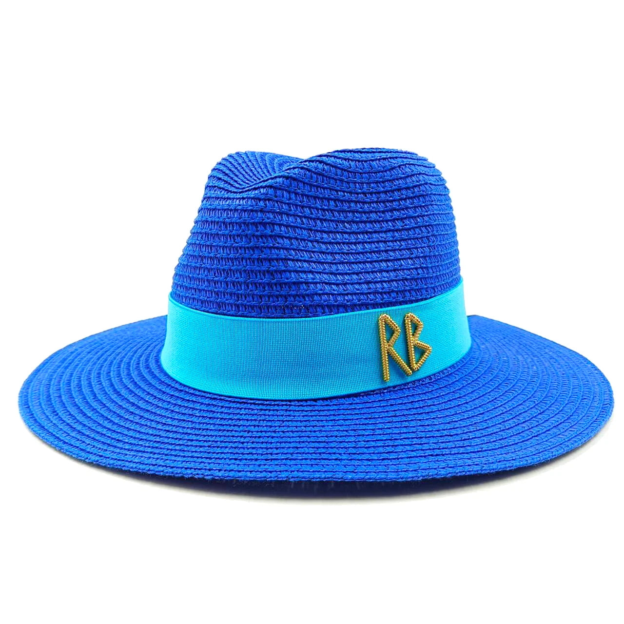 Bow Ribbon Flat-Top Straw Sun Hat - Vacation Style