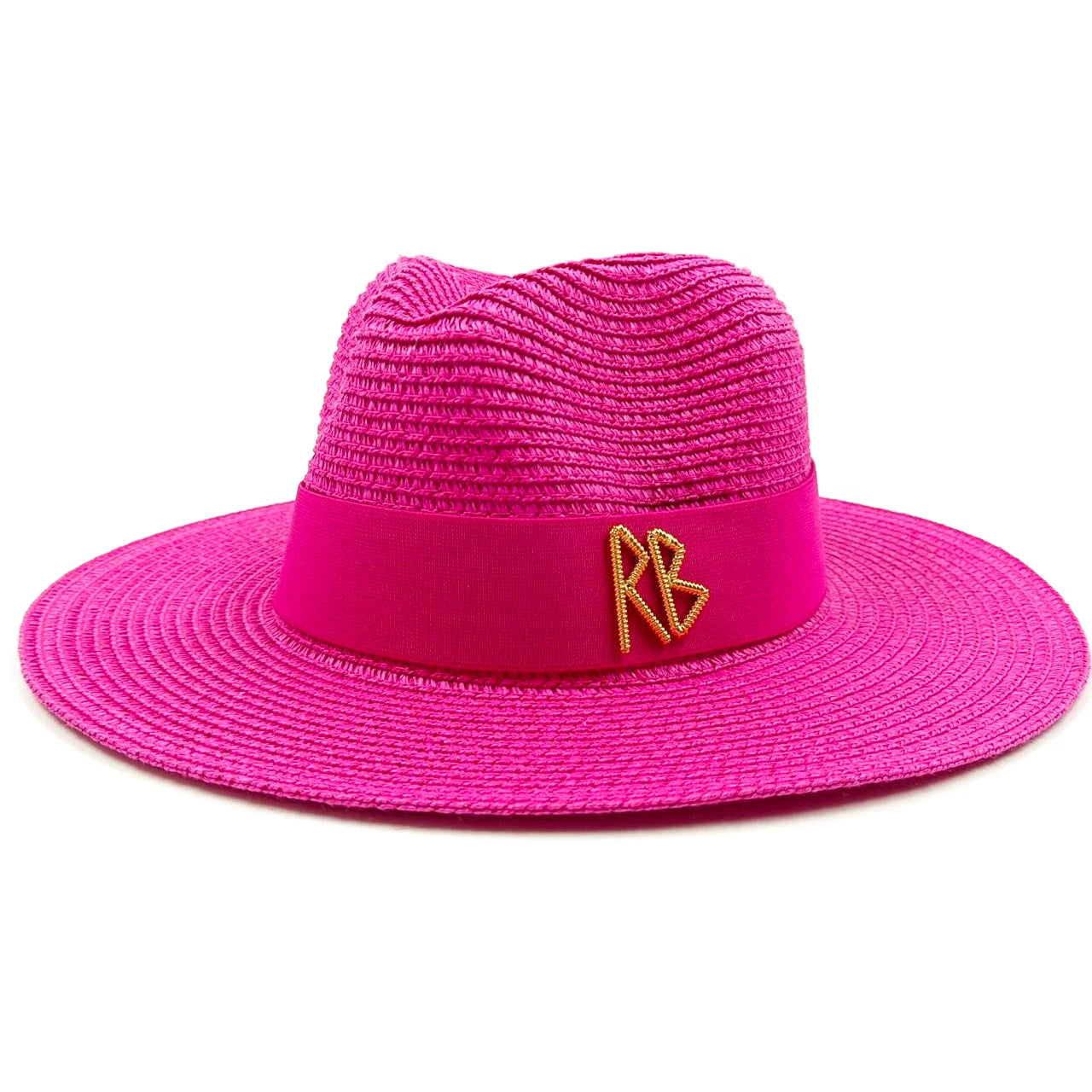 Bow Ribbon Flat-Top Straw Sun Hat - Vacation Style