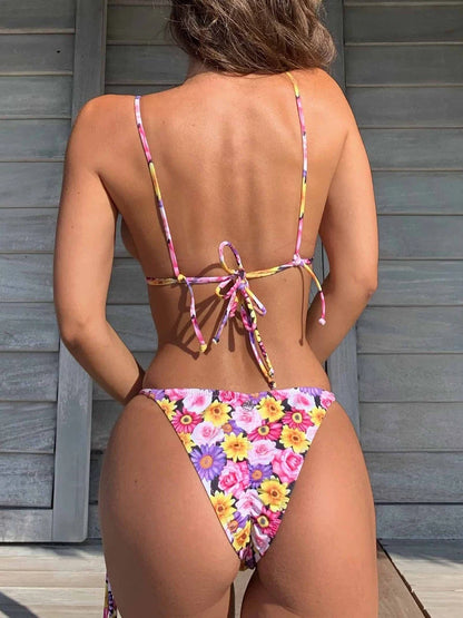 Push Up Micro Bikini Set - Brazilian Thong Swimwear