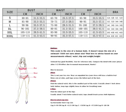 Solid Push-Up One-Piece Swimsuit - Adjustable Strap Monokini