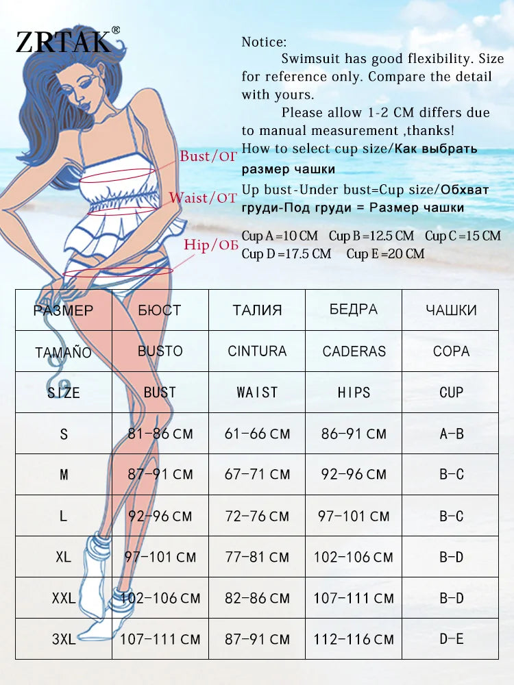 Vintage Bandage One-Piece Swimsuit - Pleated Detail